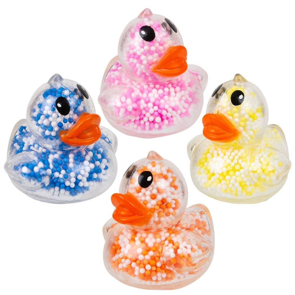 2.3" Mini Squeezy Foam Bead Ducky