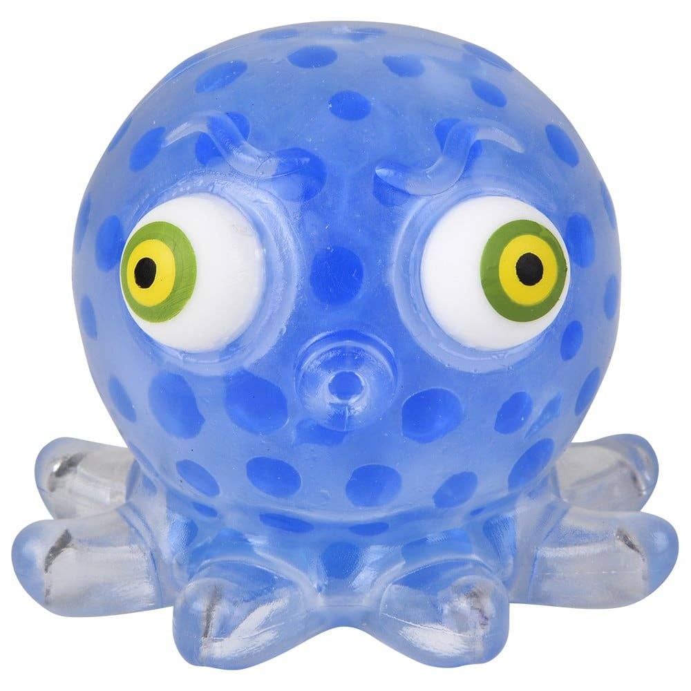 Pop Eye Squeeze Beads Octopus 3.5"