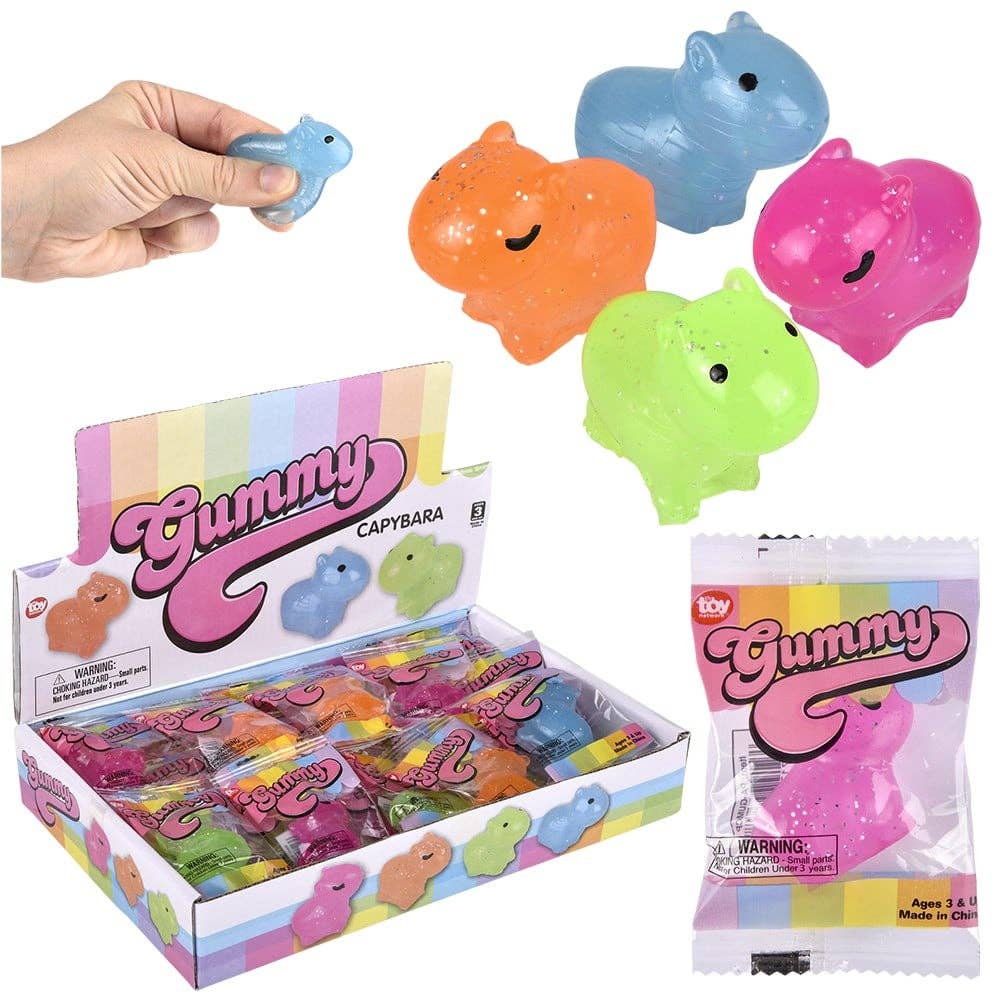 1.5" Gummy Capybara Character