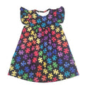Autism Awareness Milk Silk Flutter Dress