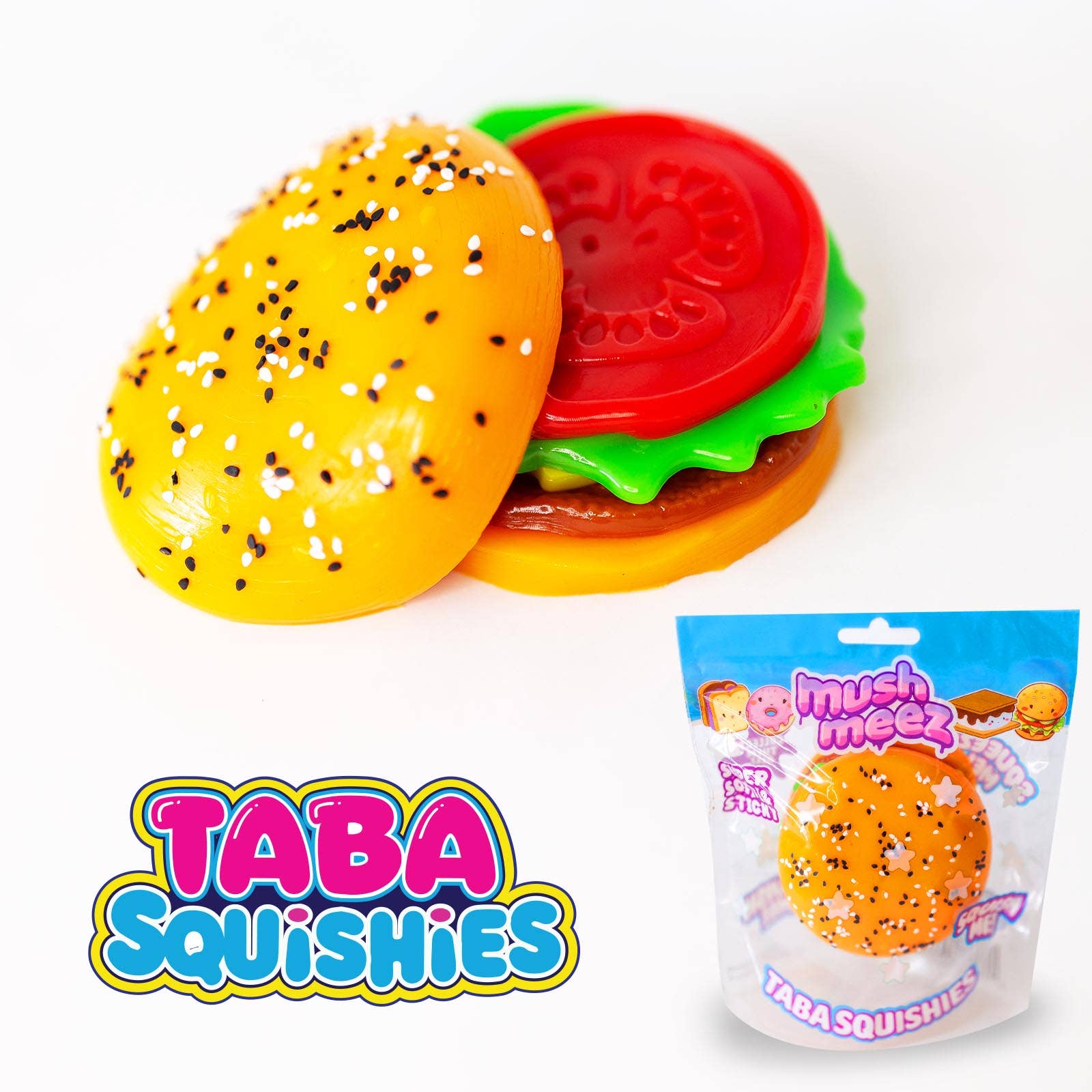 MushMeez Taba Squishies Food Assortment