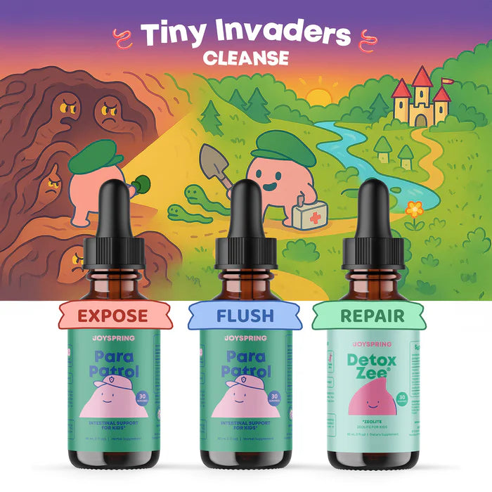 Tiny Invaders - 3 Step Cleanse