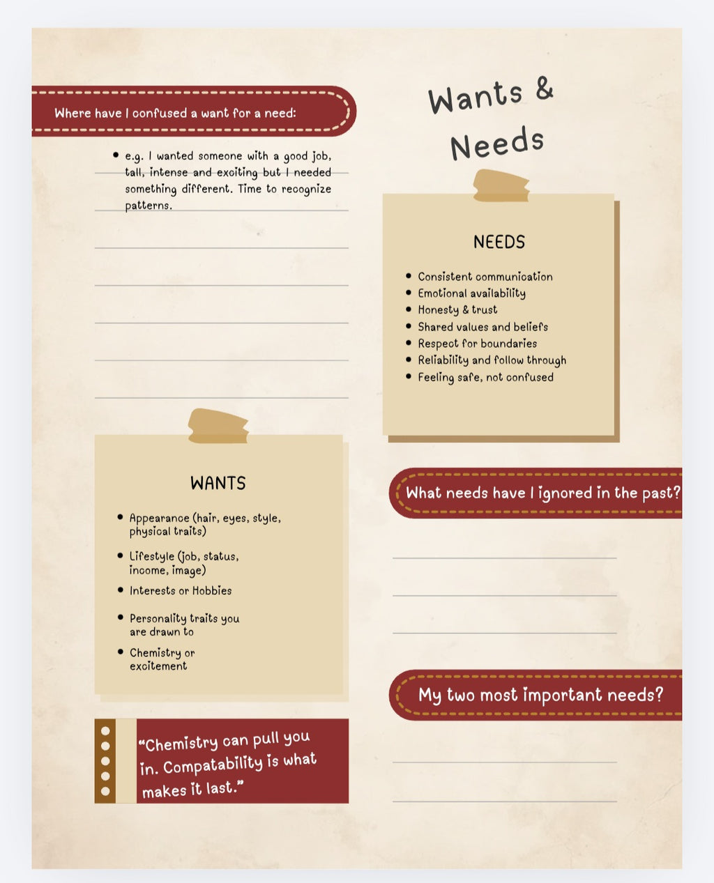 Rose Delight: An Emergency Heart Reset Plan (Printable Digital Workbook)