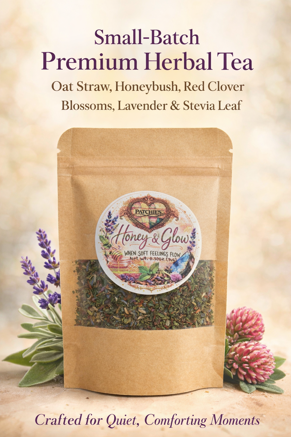 Sympathy Gift Set – Signed Grief Book, Premium Herbal Tea, Honey Soap & Labradorite Comfort Stone (Limited Edition)