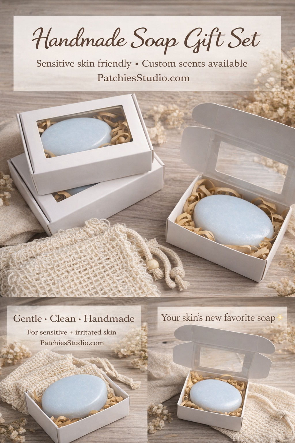 Handmade Goat Milk Soap for Acne & Sensitive Skin