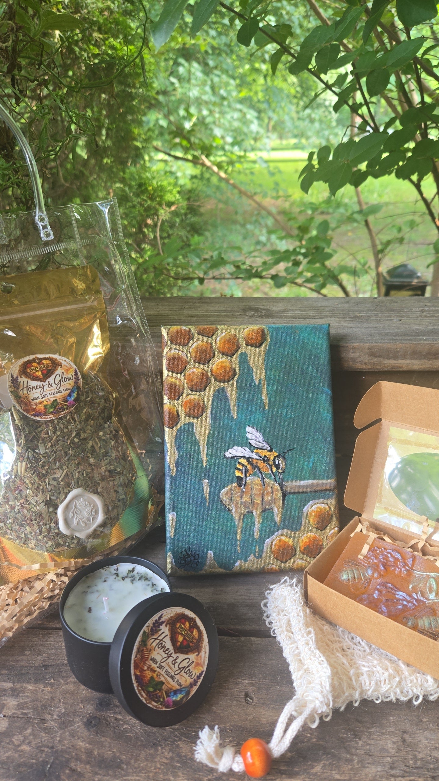 Raffle Tickets for 6/27/26- Honey & Glow gift set Breast Cancer Awareness fundraiser