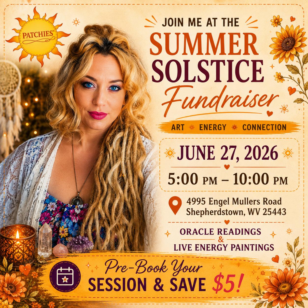 Summer Solstice Fundraiser | Shepherdstown, WV | June 27, 2026