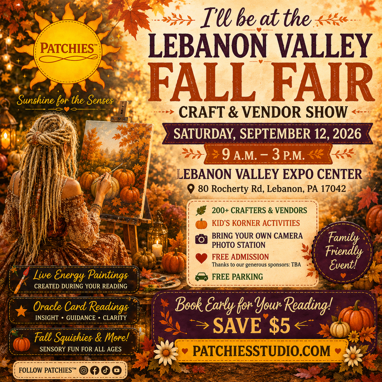 Lebanon Valley Fall Fair | September 12, 2026 | Lebanon, PA