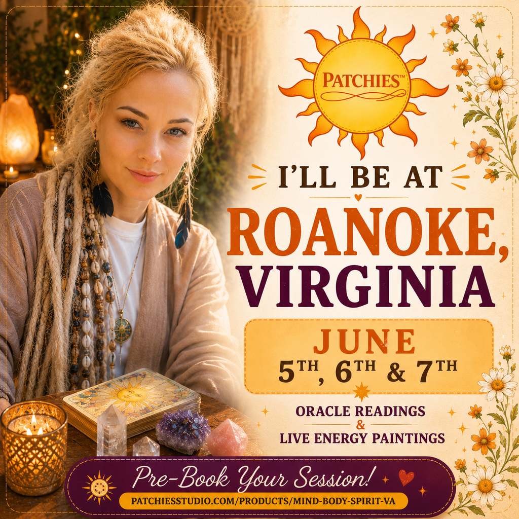 Mind Body Spirit Expo Roanoke VA- Oracle Reading & Energy Painting