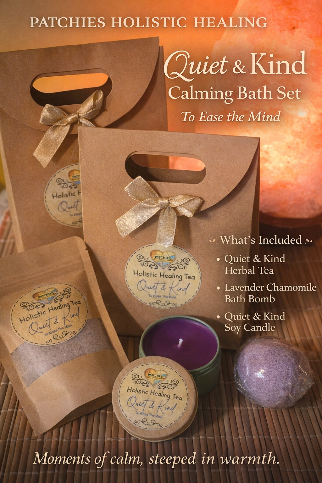 Quiet & Kind Calming Bath Set
