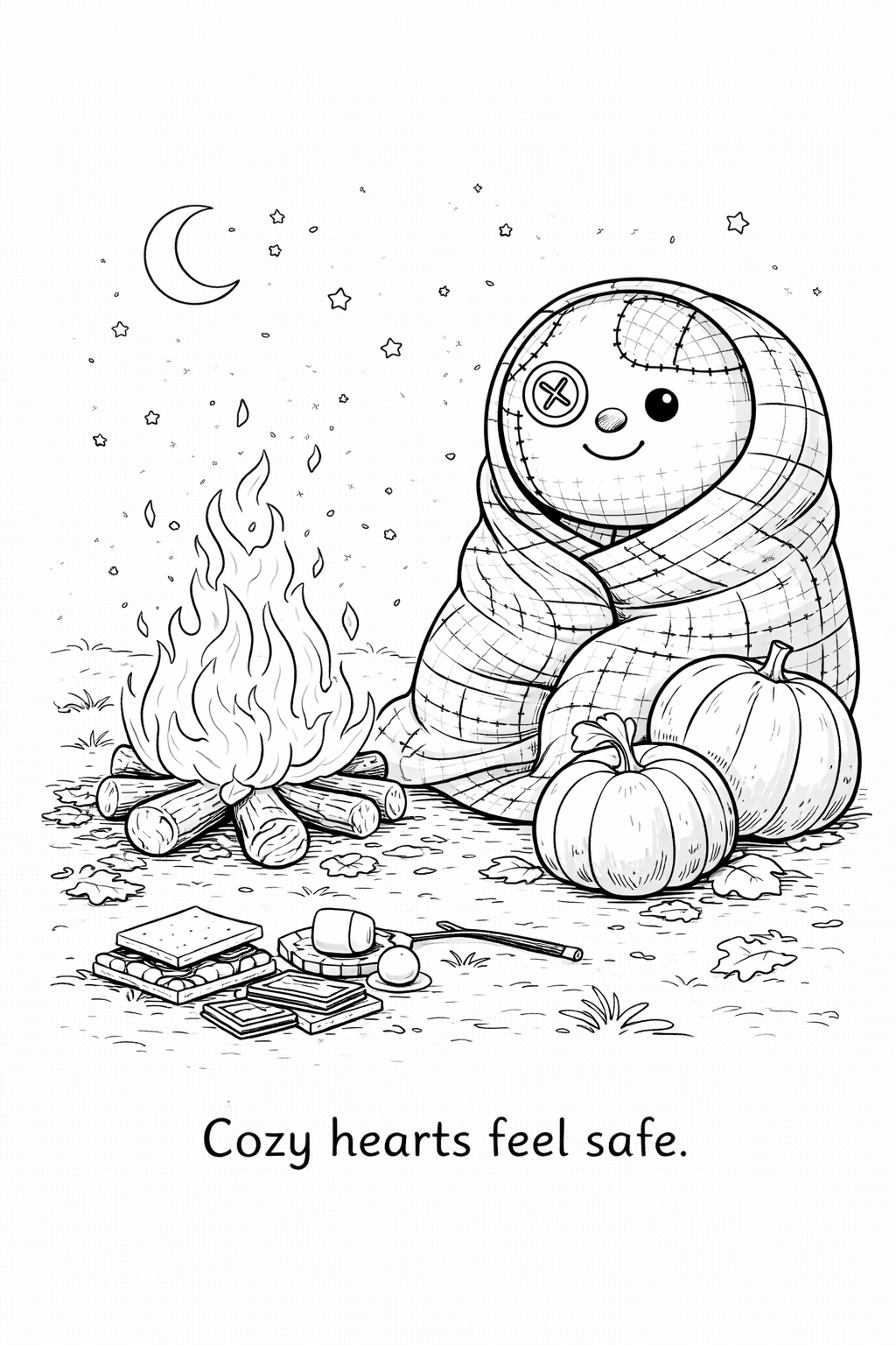 Patchy’s Year of Feelings: A Monthly Coloring Book