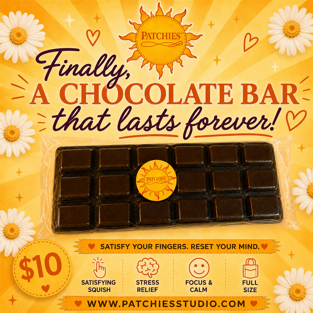 Chocolate Bar Squishy slow rebound