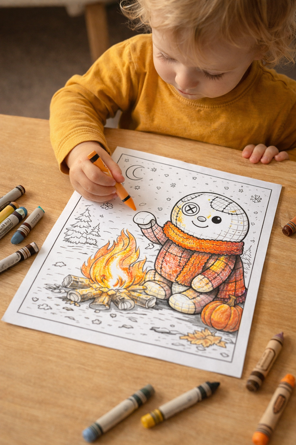 Patchy’s Year of Feelings: A Monthly Coloring Book