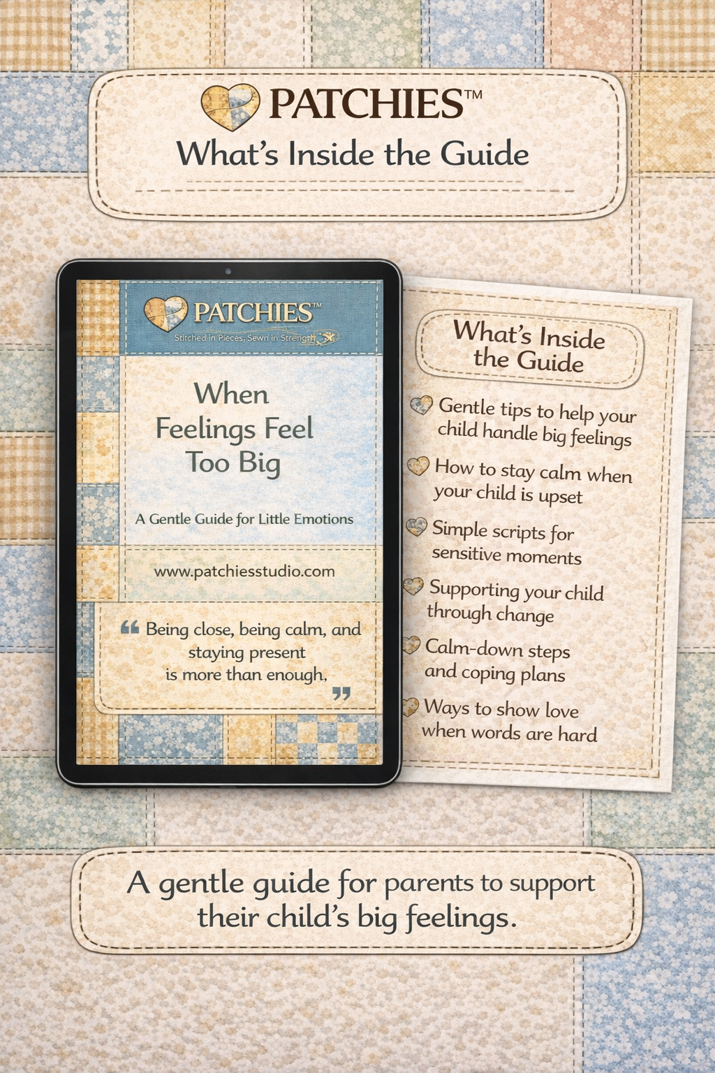 Kids Big Feelings Printable Bundle
Parent Guide, Conversation Cards, Calm-Down Worksheets & Activities