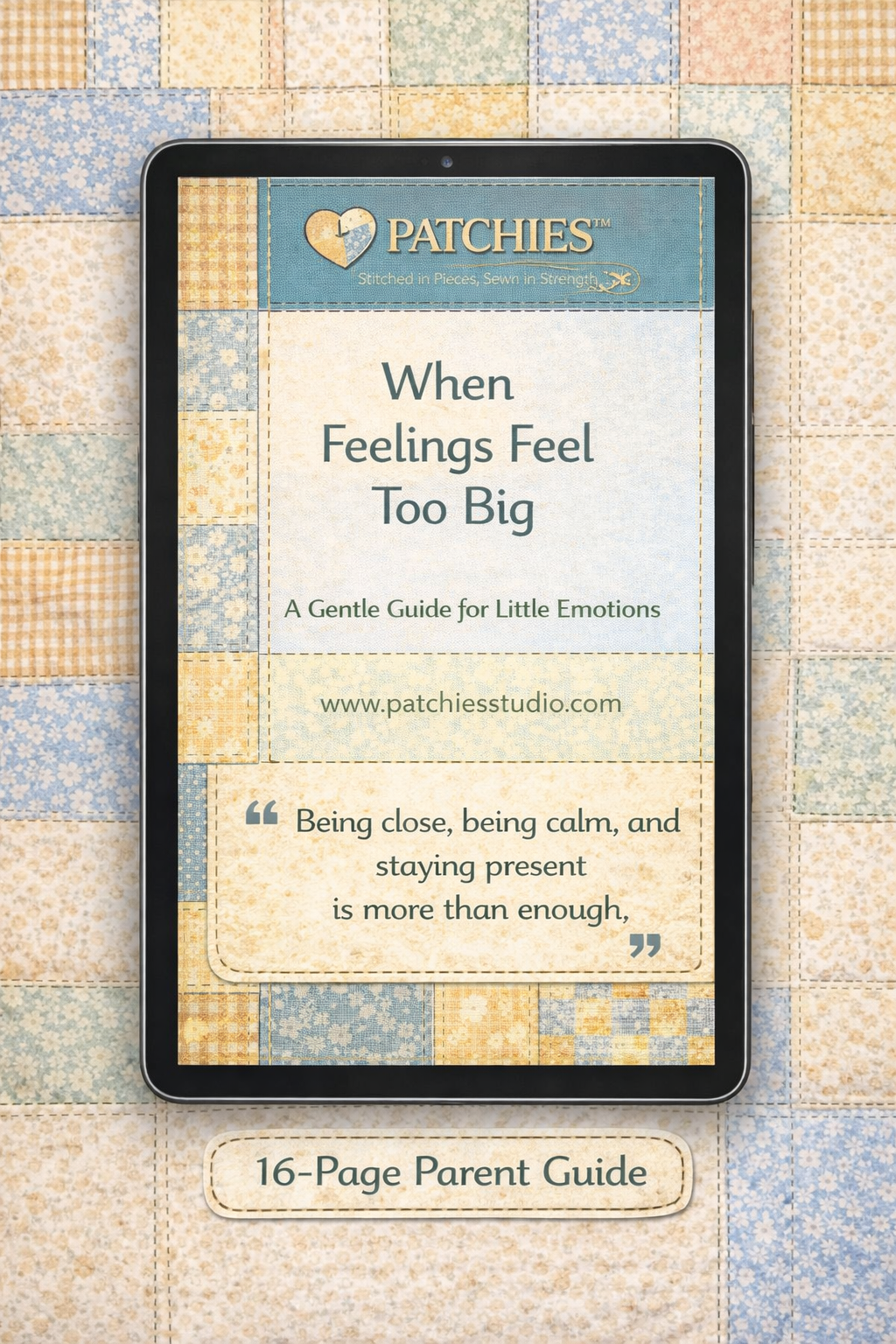 When Feelings Feel Too Big
A Gentle Guide for Parents Supporting Young Children Through Big Feelings and Change