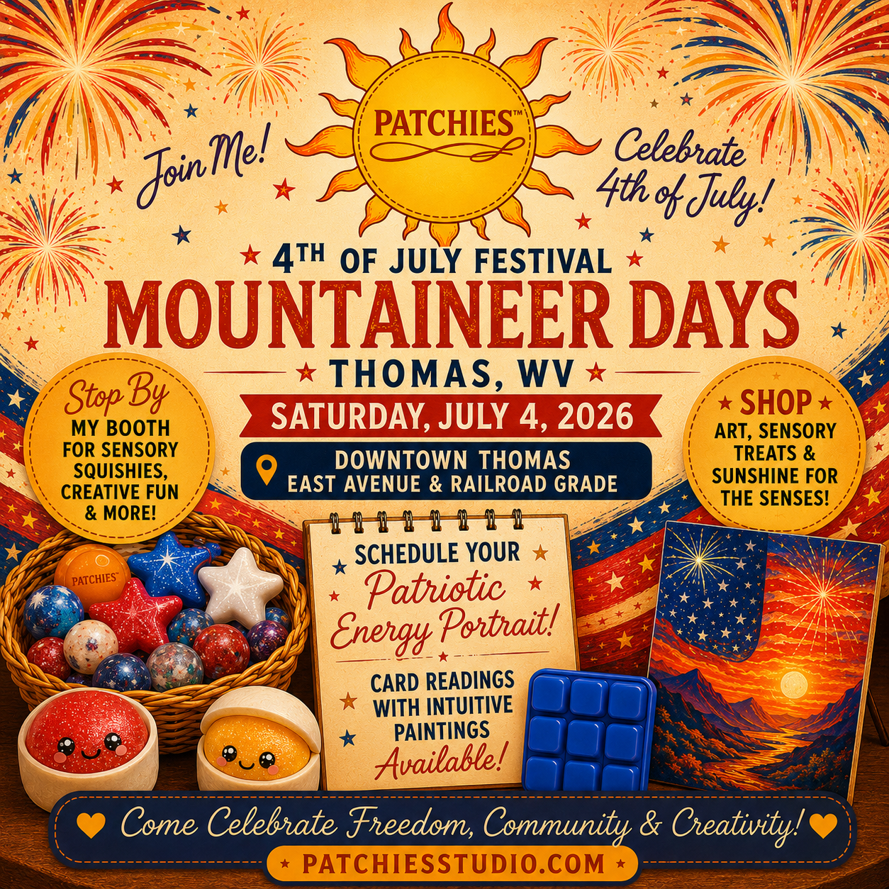 Mountaineer Days Festival | Thomas, WV 7-4-26