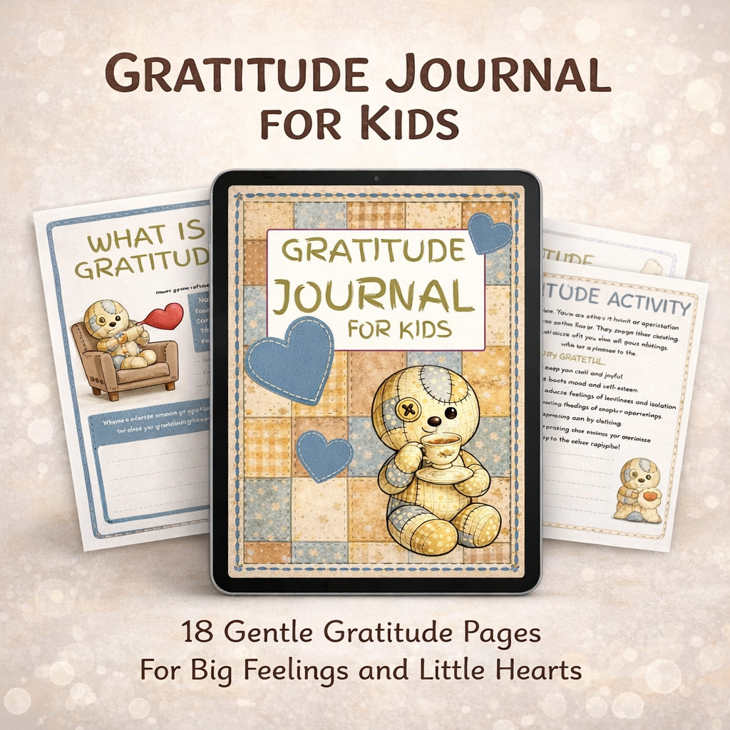 Patchy’s Gratitude Journal: A Gentle Daily Journal for Little Hearts