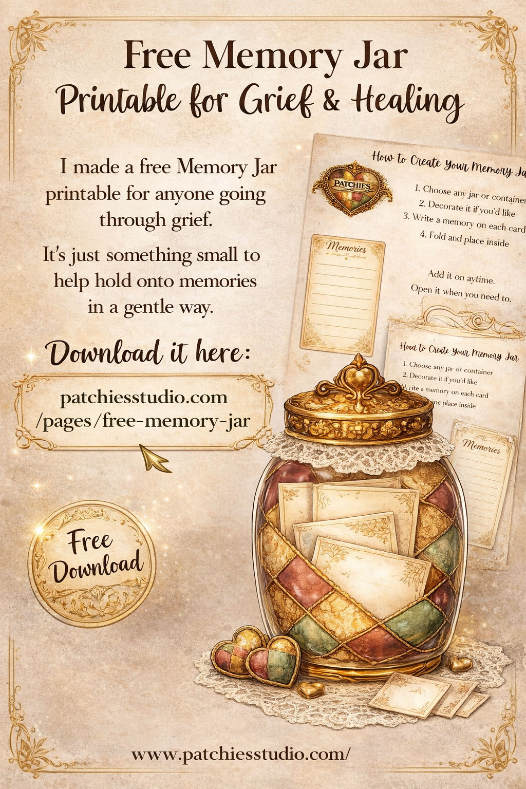 FREE Memory Jar (Grief & Healing)