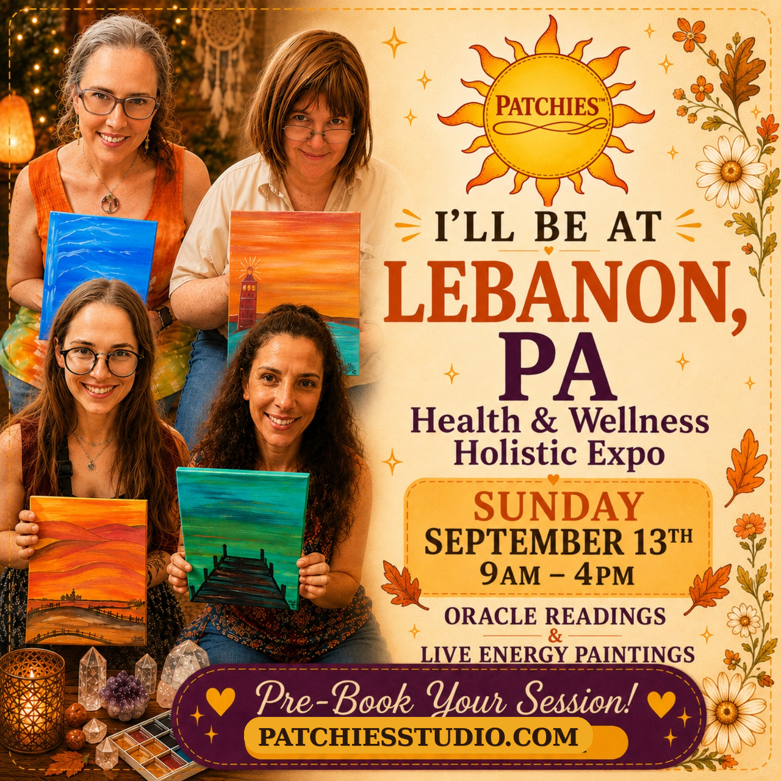 Health & Wellness Holistic Expo Sept 13, 2026 Lebanon PA
